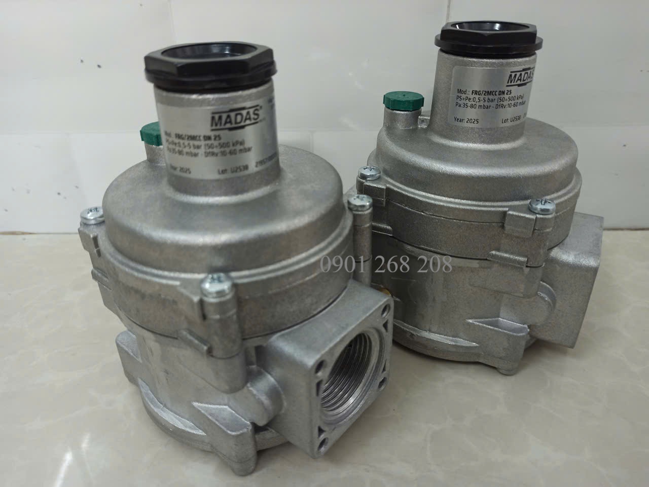 van giam ap FRG/2MCC DN25 35-80mbar